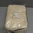 4 x 2025 Graduation Gifts for Her Women Girls,Personalized Belt Bag Waist Packs Trendy Fanny Pack Crossbody Bags,Initial White A,Cream Bag