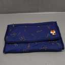 Baby Changing Pad by Lil Fox. Portable Changing Pad for Baby Diaper Bag or Changing Table Pad. One-Hand Diaper Change Pad. Baby Shower Gifts, Newborn Baby Essentials, Unisex Baby Stuff (Blue Constellations)