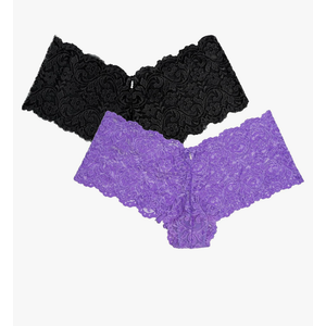 Smart & Sexy Women's Signature Lace Cheeky Panty – 2-Pack for Everyday Elegance
9
