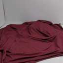 Dralon Stretch Fleece 73" Double-Sided Fabric by The Yard (Wine)