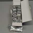 BESTTEN 10 Pack Single Pole Decorator Wall Light Switch with Screwless Wallplate, 15A 120/277V, On/Off Paddle Rocker Interrupter, UL Listed, White