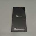 TOCOL for Samsung Galaxy S22 Ultra Case, Translucent Matte Hard Back [Military Grade Shockproof] [Anti-Scratch & Anti-Fingerprint] Slim Fit Protective Cover for Galaxy S22 Ultra Case 6.8'', Black