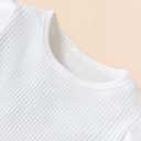 Baby Girl Clothes Sets: 3 Piece Skirt Sets Ribbed Top Plaid Skirts with Headband Fall Outfits for Toddler 6-48 Months (Pink)