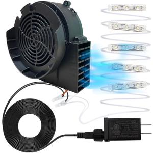 DONGERMAER Replacement 1A Blower for Halloween Inflatables, 1.25A Adapter for Christmas Yard Blow Up Outdoor Inflatable Holiday Easter Yard Decor Fan Blower Adapter