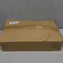 bagmad 50 Pack 8x4.75x10 inch Medium White Kraft Paper Bags with Handles Bulk, Gift Bags, Craft Grocery Shopping Retail Birthday Party Favors Wedding Sacks Restaurant Takeout, Business (50Pcs)