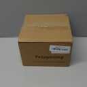 Petygooing Khaki Elevated/Raised Ceramic Dog Bowl for Small Breeds, Dog Food Water Dish with Stand,Pet Feeding Bowl with Anti Slip Rubber for Cats and Small Dogs Puppy 13.5 OZ (5.1In / 1.7 Cups)