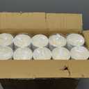 Lamosi Coffee Cups 12OZ 500 Pack, Disposable Coffee Cup, Disposable Cups,12 oz Hot Cups,12 oz Paper Insulated Cup for Cold Hot Drinks (No Lids)