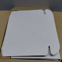 9x9x2 Inches Shipping Boxes Set of 25,White Corrugated Mailing Cardboard Box Literature Mailer for Packing Small Business Moving Storage, E-Commerce Packaging Mailing Boxes Gift Boxes for Presents