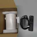 Magcubic 2026 Upgraded HY300PRO Mini Projector with WiFi and Bluetooth, Portable Projector 4K Support, Auto Keystone, 180 Degree Rotation, Smart Proyector for Home Outdoor (White)