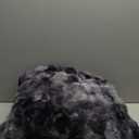 Cozy Bliss Faux Fur Throw Blanket for Couch, Fuzzy Soft Plush Thick Bubble Blanket for Sofa Bedroom Living Room, 60 * 80 Inches Tie Dye Black