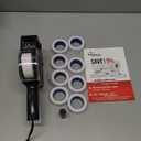 Perco X 1 Line Price Gun Kit - 1 Line Label Gun with 9000 White Blank Labels, and an Extra Inker