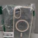 SUPFINE Magnetic for iPhone 17 Case (Compatible with MagSafe)(Military Grade Drop Protection) Translucent Matte Shockproof with Anti-Fingerprint Phone Cover 2025,Antique White