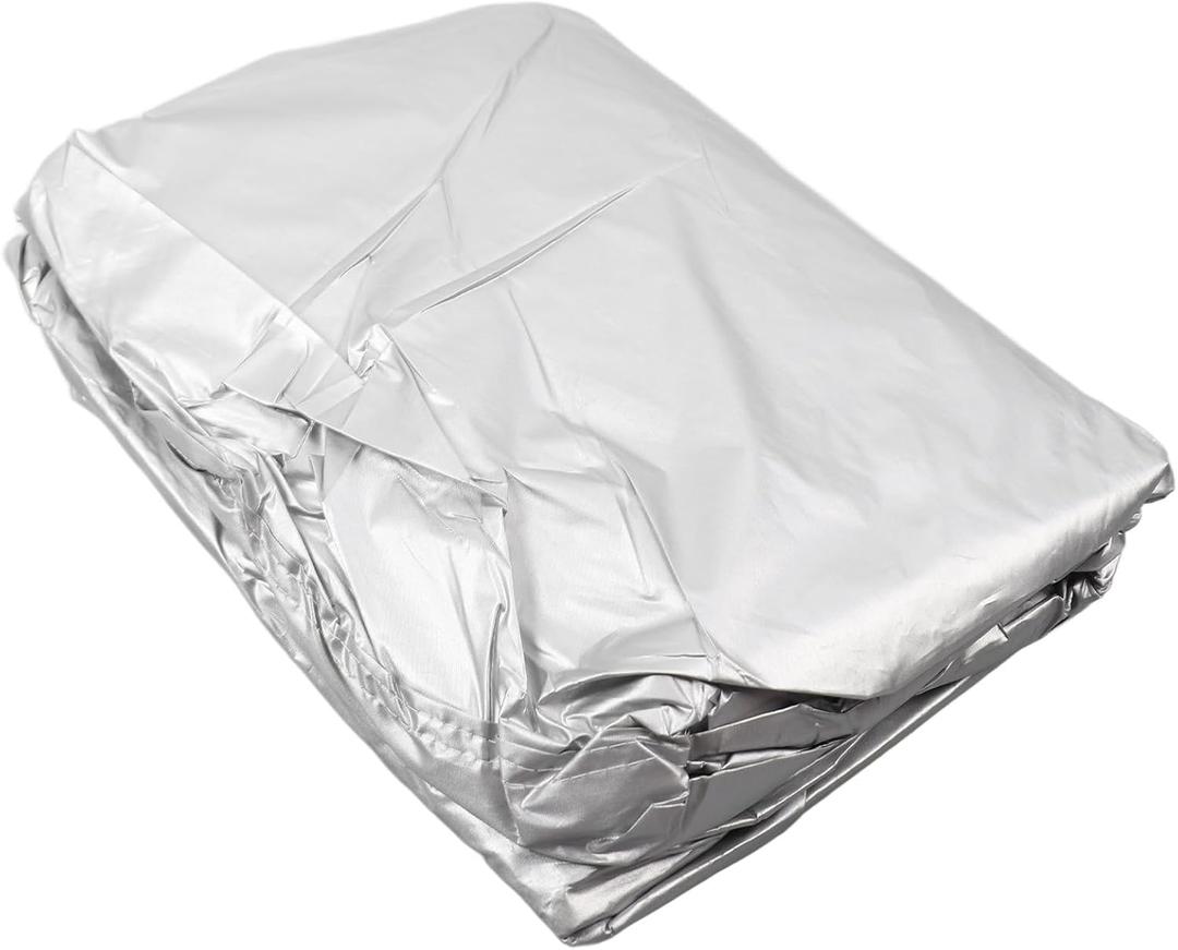 Silver Car Cover -, Weatherproof, and for Seasons