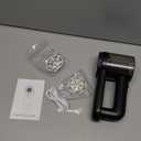 Rechargeable Fabric Shaver & Pill Remover, 3-Speed Electric Lint Remover with LED Display & 6 Blades, for Couch, Sofabed, Clothes, Sweaters, Blankets, Furniture - Black