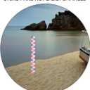 Cabilock 39.37In Reflective Water Level Gauge Sticker 2-Pack Self-Adhesive Water Level Indicator for Pool Pond Tank Measurement