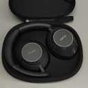 EarFun Wave Pro Active Noise Canceling Headphones, Wireless Over Ear Bluetooth Headphones, LDAC Hi-Res Sound, 5 Mics AI Clear Call, 80H Playtime, Multipoint Connection, Comfort Fit, Custom EQ via App (Black)