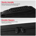 PPKKAI Switch 2 Case for Nintendo Switch 2(2025), Portable Hard Shell All Protective Travel Bag with 14 Game Cards Slots, All in One Carrying Case for Switch 2 Accessories Console Dock Pro Controller (Black)