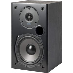 Polk Audio T15 Home Theater and Stereo Bookshelf Speakers  Deep Bass Response, Dolby and DTS Surround, Wall-Mountable, Pair, Black