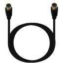 S-Video Cable Mini Din 4-Pin S Video Cable Male to Male Gold Plated Connector for Player Camcorders Laptops Transfer Video to TV or Monitor Connection Cable (3m/10Ft)