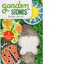 Creative Roots Paint Your Own Butterfly, Ladybug & Sun Stepping Stone by Horizon Group USA, 1 box of 3 count