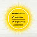 Premium Astrobrights White Cardstock, 8.5" x 11", 110 lb. Index, 94 Brightness, 235 Sheets - More Sheets, Heavyweight Astro White Card Stock for Invitations, Business Cards, Crafts and Printing
