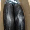 (2-Pack) Fits 4.80/4.00-8, 3.50/2.50-8, 4.00-6, 4.00-8 Wheelbarrow Wheels,14.5" Wheelbarrow Flat Free Tire, with 3/4" & 5/8" Bearing,3" Hub for Garden Cart Trolley Wagon Lawn Mower