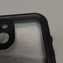 Waterproof Phone Case Compatible with iPhone 13, IP68 Waterproof Shockproof Dust-Proof Phone Case with Built in Screen Protector, Full Body Protective Case (Blue, iPhone 13)