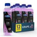 Pedialyte Electrolyte Solution, Grape, Hydration Drink, 16.9 Fl Oz (Pack of 12), BBD 10/18/2027