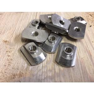 M6 Stainless Steel Hydrofoil T-Nuts Set of 10
