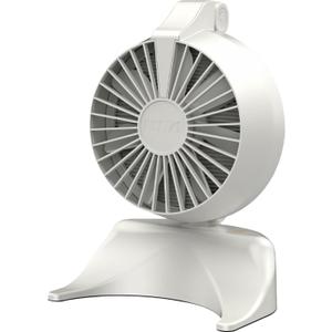 Portable Range Hood for Kitchen Cooking, Exhaust Fan with Filter for Fumes  Low Noise, Ventilation for Indoor BBQ, RV, Camping, Workbench, Stovetop, Cordless & Rechargeable (White) (Rechargeable Battery Version)