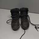 Columbia Women's Newton Ridge Plus Hiking Boot (6, Black/Chalk)