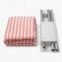 Telescoping Handle Mop with 10pcs Washable Pads , 360 Rotating Floor Cleaner - Adjustable Length, Auto Grip