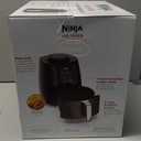 Ninja | Air Fryer | 4 QT Capacity | 4-in1 Roast, Crisp, Roast, Reheats, & Dehydrates | Dishwasher Safe Parts | Includes 20 Easy & Healthy Recipes | Compact | Grey | AF101