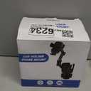 Phone Holders for Your Car, 2 in 1 Universal Cup Holder Expander Adjustable Base with Phone Mount, Long Arm with 360Rotation Cup Holder Phones Mount for Car Compatible with All Smartphones