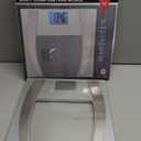 Taylor Digital Glass Body Composition Scale, Bathroom Scale for Body Weight, Measures Body Fat, Body Water, and Muscle Mass, Athlete Mode, 4-User Recognition, FSA HSA Eligible, 400 lb Capacity, Silver