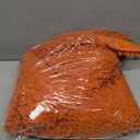 FLOLEOPA Luxury Chenille Burnt Orange Bathroom Rugs Bath Mats Sets, Extra Soft and Absorbent Bathroom Rugs Non Skid Machine Wash Dry Bath Mats47"x17" Plus 17"x24"