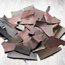 Large Sheets of Leather Scraps for Crafts Sewing Hobby Workshop Crafting Leather Sizes, and Shapes - 5-15 Large Sizes Pieces (3lb)