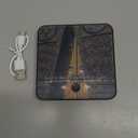 Mason Life Islamic Gifts Golden Door of the Kaaba Fridge Magnet, Preloaded Surah Audio Player with Islamic Recitations, USB-C Rechargeable, Ramadan & Eid Gifts