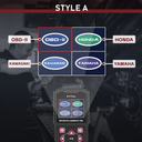 FXTUL M3 Motorcycle Diagnostic Tool OBD2 Code Reader Scan Tool For Honda Yamaha Motorcycle