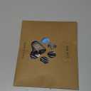 PUPTECK Double Side Anti-Slip Dog Socks with Adjustable Straps for Indoor Wear - 2 Pairs Pet Paw Protection Traction Control Socks on Hardwood Floor (X-Small (4 Count), Blue)