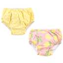 Hudson Baby Unisex Baby Swim Diapers, Pink Lemons, 18-24 Months
