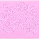 Flower Embossing Candy Silicone Mold Lace Pattern Sugar Craft Cake Decoration, Lace Mat Wedding Cake Decoration Tool