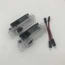 Door Light Logo Projector, 2-Piece Car Welcome Lamp, Compatible with 1-7 Series, X1-X7, Z GT M2-M5 auto (M-Performance)