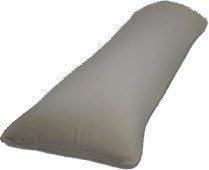 200 Thread Count Cotton Body Pillow Cover & Zippered Pillowcase, 21"x54" - Pillow Protector Comfort in Every Stitch (Grey)