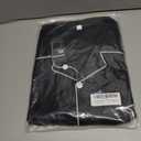 Men's Silky Satin Pajama Sets Mens Sleepwear Big and Tall Pajamas for Men Loungewear Summer Pjs Lounge Set M-5XL (Gray, XXL)