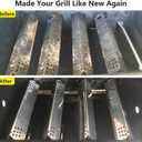 Flame Tamers Compatible with Nexgrill 720-0896B 720-0896C 720-0896E Deluxe 6 Burner Gas Grills, 6-Pack Heat Plate Shields Replacement for Nexgrill 720-0882A 720-0896 720-0830H 720-0783E Grills
