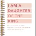 Pink I am Daughter of the Most High King Christian Notebook Journal, Christian Gifts for Women, Bible Notebooks for Note Taking, Bible Journaling Notebook, Hardcover Spiral Notebook