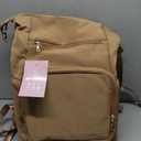 CEI-CEI Neoprene Diaper bag Backpack Waterproof Baby Changing Bags for Mom and Dad with Changing Pad Large Travel Maternity Tote with Insulated Pockets and Organised Compartments (Oat)