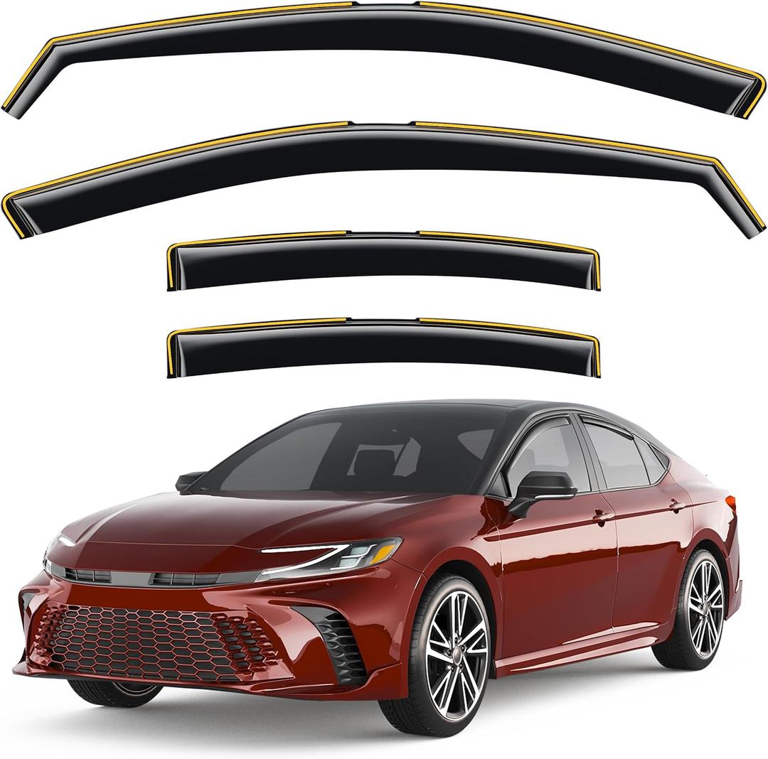 in-Channel Window Visors Rain Guards for Toyota Camry 2025 2026