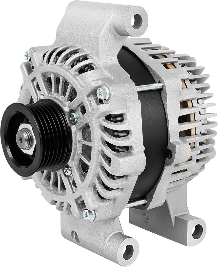 SCITOO Alternator Fits for Ford for Escape 2.5L 09-12, for Focus 2.0L 08-11, for Fusion 2.5L 2010,for Mercury for Mariner 2.5L 09-11, for Milan 2.5L 2010-12V 150Amp High-output CW 6-Groove 11272